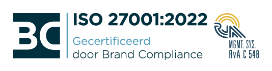 ISO 27001:2022, Gecertificeerd door Brand Compliance